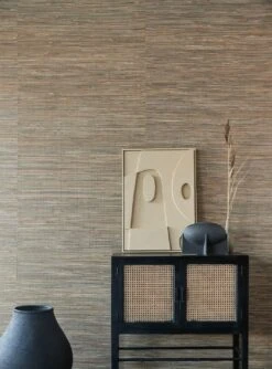 Tapete Grass On Roll 14 Braunbeige -Tapetengeschäft Grass on Roll 14 C 822014 2880x1440