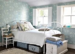 Tapete Greta Pastellhellblau -Tapetengeschäft Greta C 461721 2880x1440