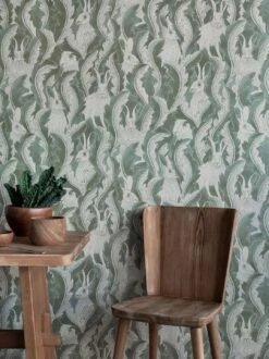 Tapete Hares In Hiding Schilfgrün 5 Tapete Hares In Hiding Schilfgrün -Tapetengeschäft Hares in Hiding B 975153 2880x1440