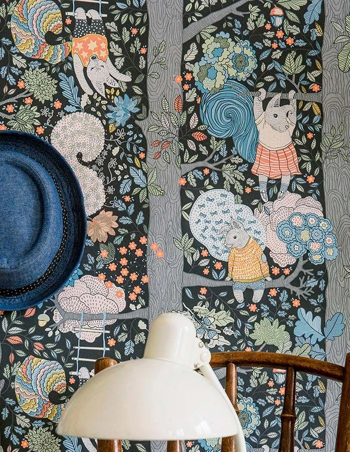 Tapete Haval Schwarzgrau 1 Tapete Haval Schwarzgrau