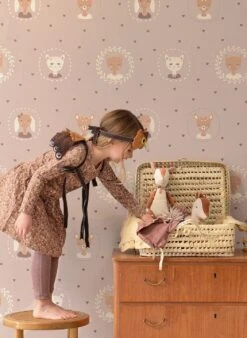 Tapete Hearts Hellgrauviolett 6 Tapete Hearts Hellgrauviolett -Tapetengeschäft Hearts B 389402 2880x1440