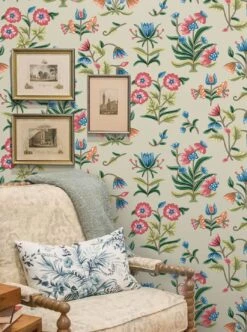 Selbstklebende Tapete Heirloom Floral Hellelfenbein 6 Selbstklebende Tapete Heirloom Floral Hellelfenbein -Tapetengeschäft Heirloom Floral B 790691 2880x1440