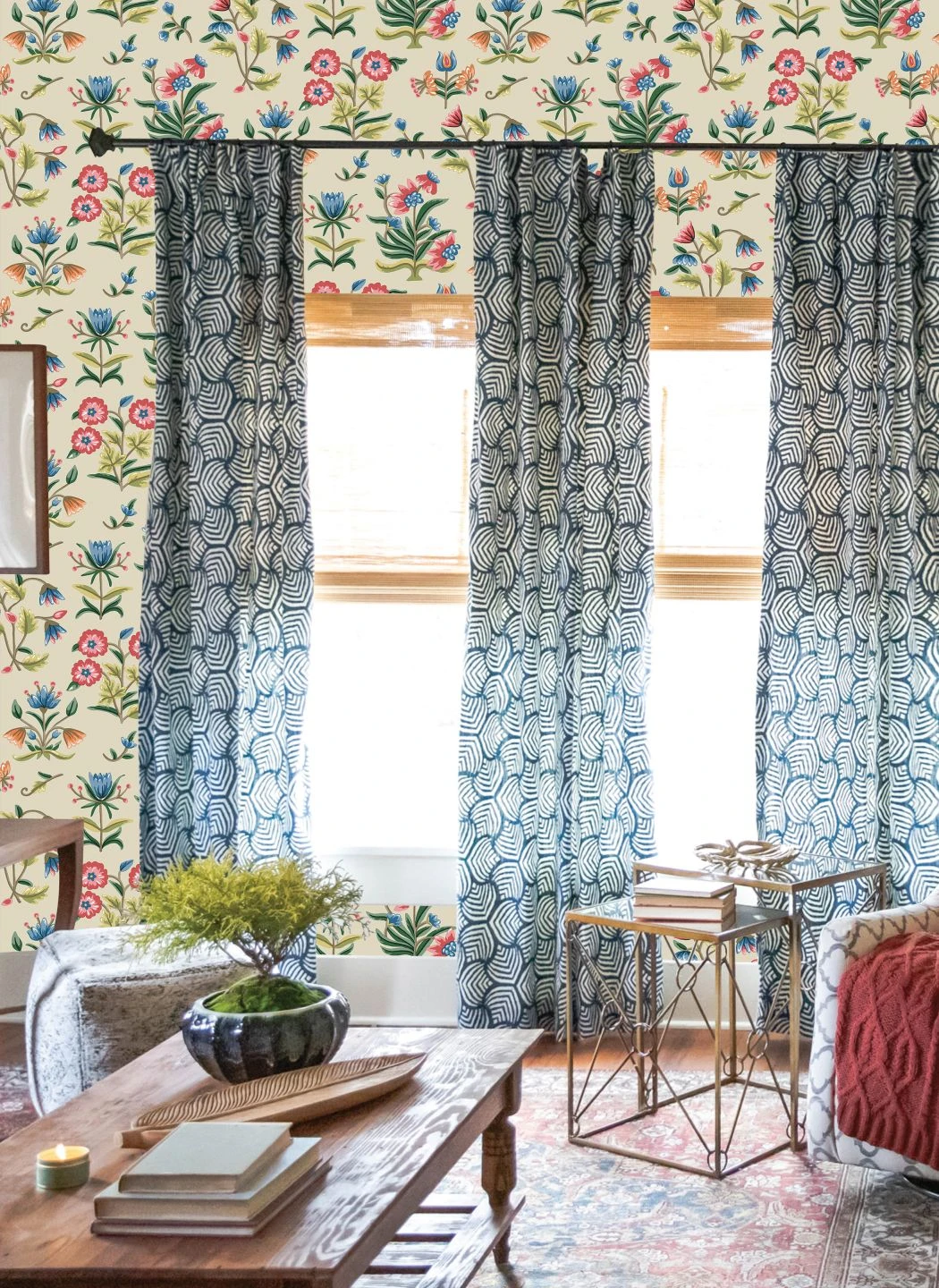 Selbstklebende Tapete Heirloom Floral Hellelfenbein 4 Selbstklebende Tapete Heirloom Floral Hellelfenbein - Image 4