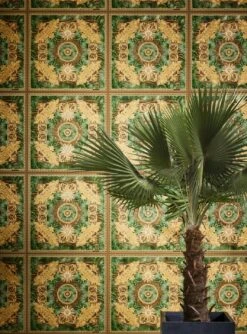 Versace Tapete Hestia Blassbraun -Tapetengeschäft Hestia C 410962 2880x1440