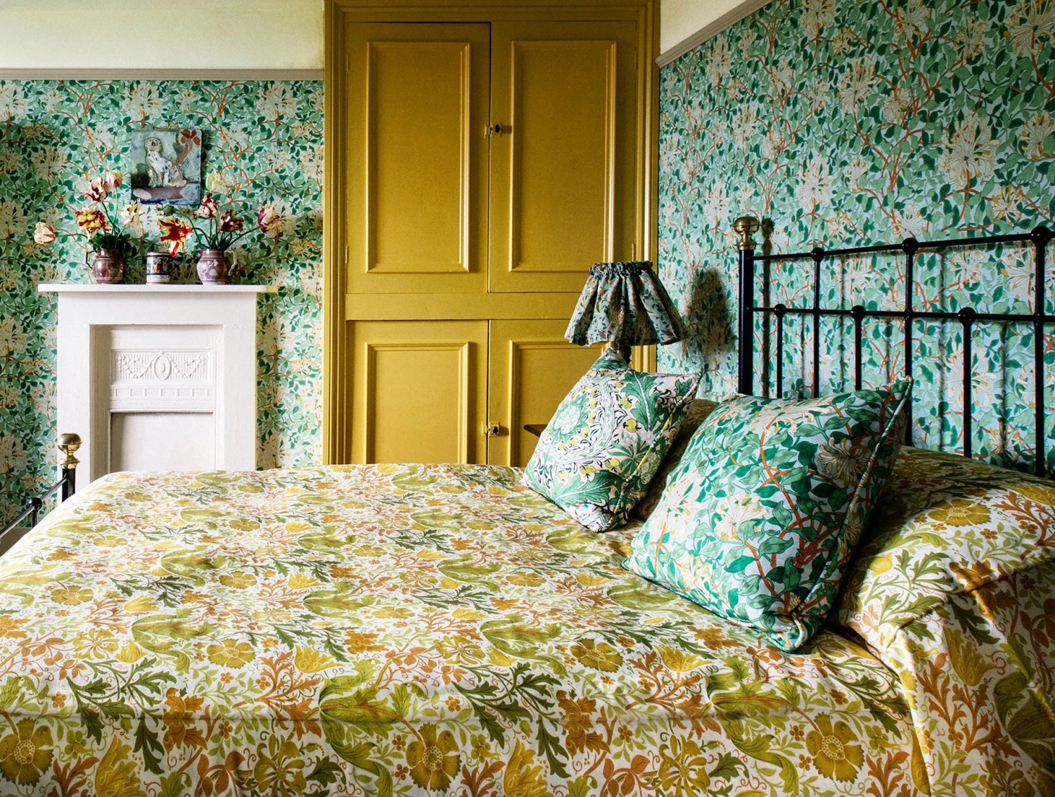 Tapete Honeysuckle Grüntöne 4 Tapete Honeysuckle Grüntöne – Bild 4