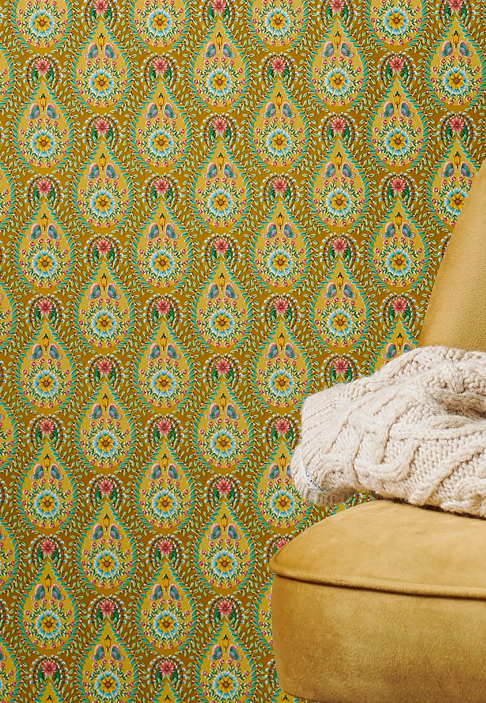 Tapete Imaginarium Currygelb 1 Tapete Imaginarium Currygelb