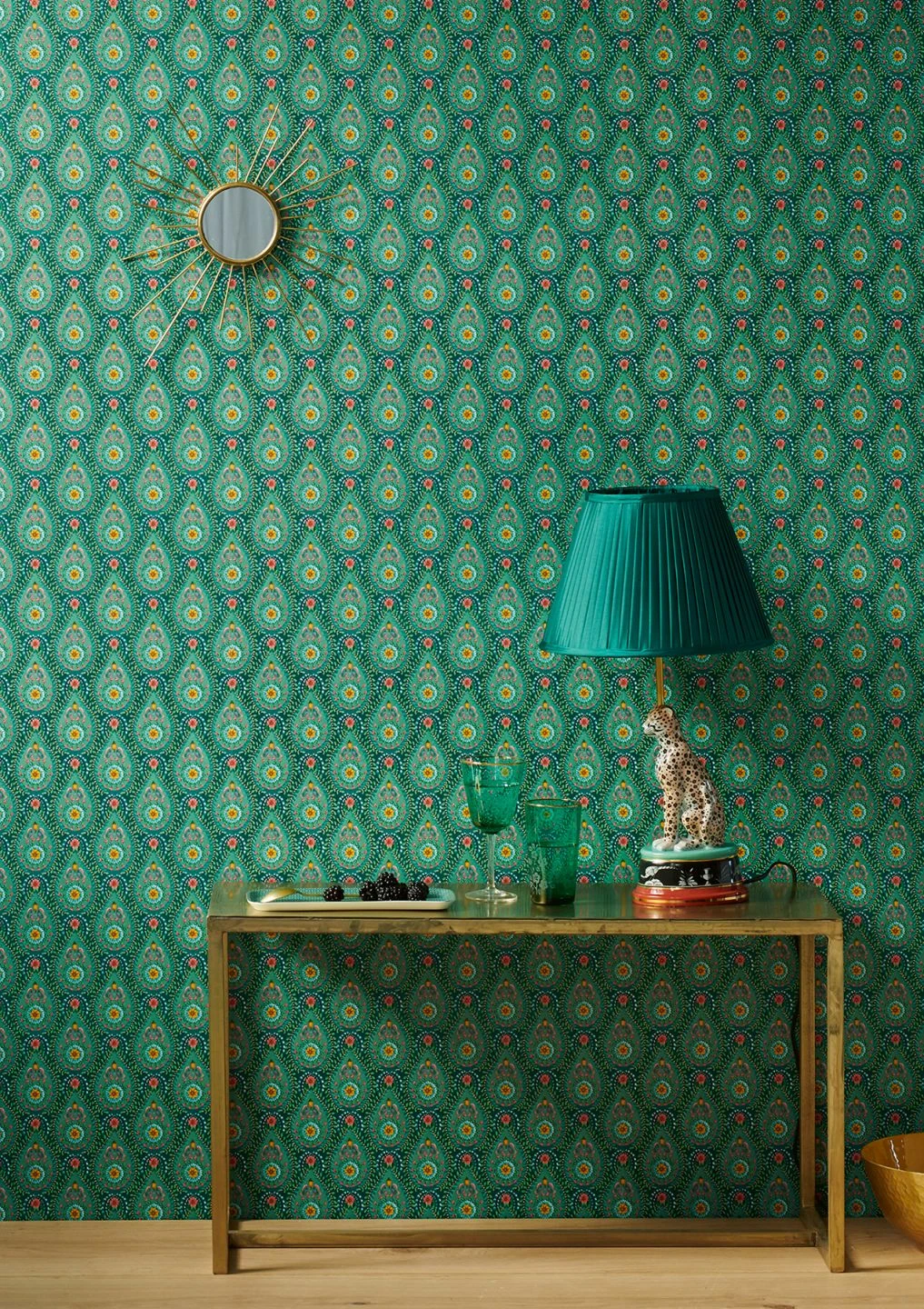 Tapete Imaginarium Dunkelgrün 3 Tapete Imaginarium Dunkelgrün – Bild 3