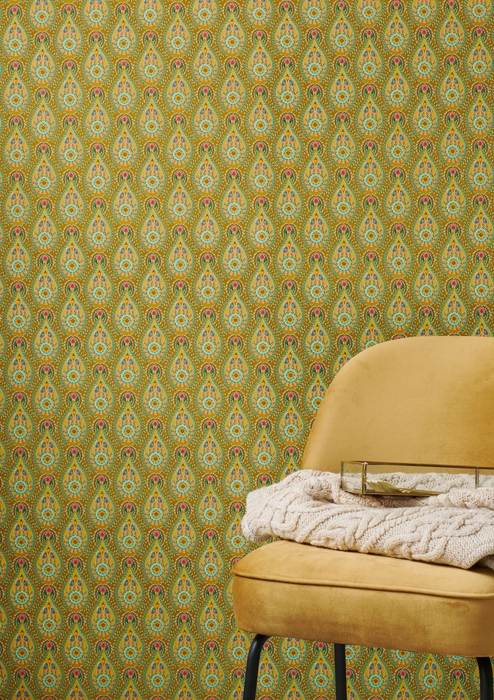 Tapete Imaginarium Currygelb 4 Tapete Imaginarium Currygelb – Bild 4