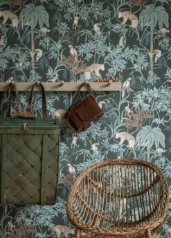 Tapete Ipanema Anthrazitgrau -Tapetengeschäft Ipanema B 451801 2880x1440