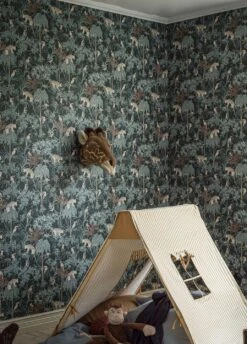 Tapete Ipanema Anthrazitgrau -Tapetengeschäft Ipanema D 451801 2880x1440