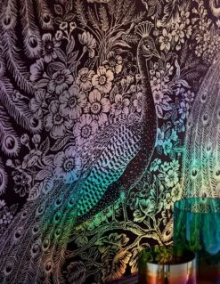 Tapete Izanuela Silbergrau Glitzer