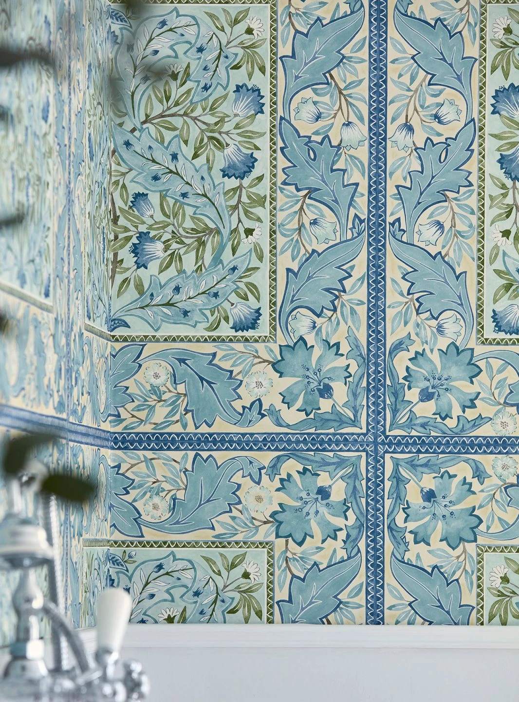 Tapete Jella Blautöne 1 Tapete Jella Blautöne