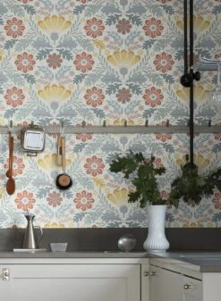 Tapete Johanna Sandgelb -Tapetengeschäft Johanna A 485252 2880x1440