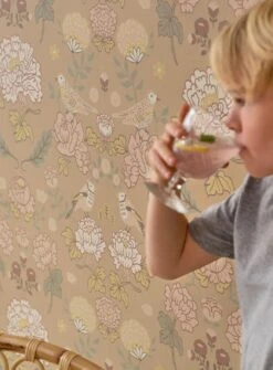 Tapete June Beige 9 Tapete June Beige -Tapetengeschäft June C 389341 2880x1440