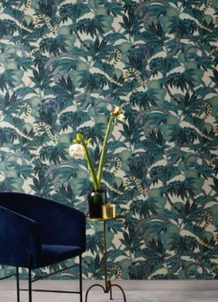 Tapete Jungle Snakes Wasserblau 7 Tapete Jungle Snakes Wasserblau -Tapetengeschäft Jungle Snakes B 625862 2880x1440