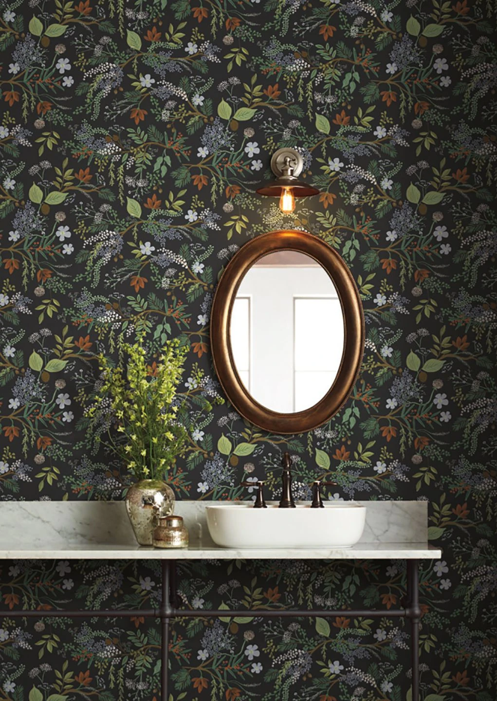 Selbstklebende Tapete Juniper Forest Schwarz 4 Selbstklebende Tapete Juniper Forest Schwarz - Image 4