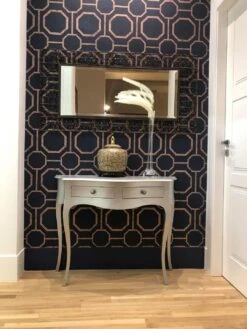 Tapete Kalea Dunkelblau 11 Tapete Kalea Dunkelblau -Tapetengeschäft Kalea O 431352 2880x1440