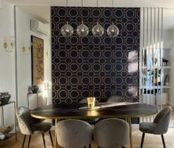 Tapete Kalea Dunkelblau 10 Tapete Kalea Dunkelblau -Tapetengeschäft Kalea P 431352 2880x1440