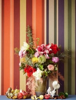 Tapete Keila Orangerot -Tapetengeschäft Keila A 821252 2880x1440