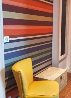 Tapete Keila Orangerot -Tapetengeschäft Keila K 821254 2880x1440