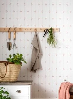 Tapete Kelapa Rubinrot -Tapetengeschäft Kelapa B 491181 2880x1440