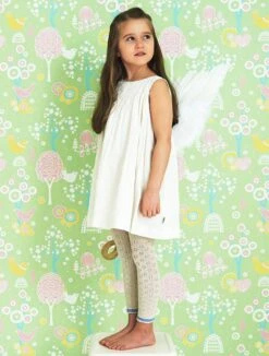 Tapete Körsbärsdalen Hellgelbgrün -Tapetengeschäft Koersbaersdalen 389023 B 2880x1440