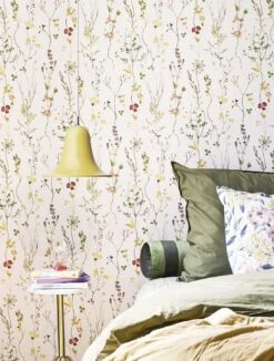 Tapete Lahna Ginstergelb -Tapetengeschäft Lahna 452372 2880x1440