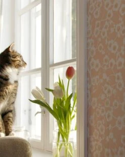 Tapete Laila Hellbeige -Tapetengeschäft Laila B 783012 2880x1440