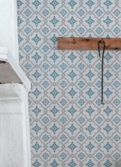 Tapete Lavinia Azurblau 5 Tapete Lavinia Azurblau -Tapetengeschäft Lavinia B 491262 2880x1440