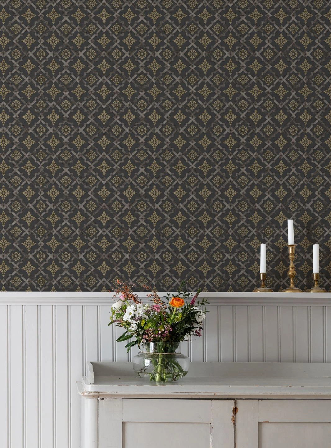 Tapete Lavinia Anthrazit 4 Tapete Lavinia Anthrazit – Bild 4