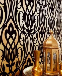 Tapete Letona Sandgelb