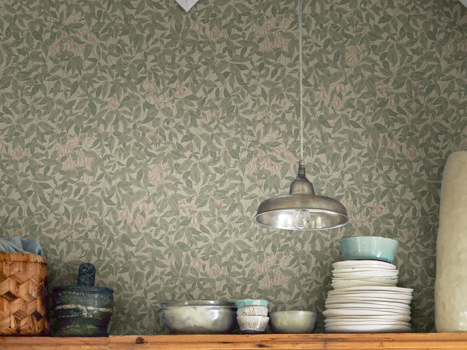 Tapete Linnea Garden Blassgrün 5 Tapete Linnea Garden Blassgrün – Bild 5