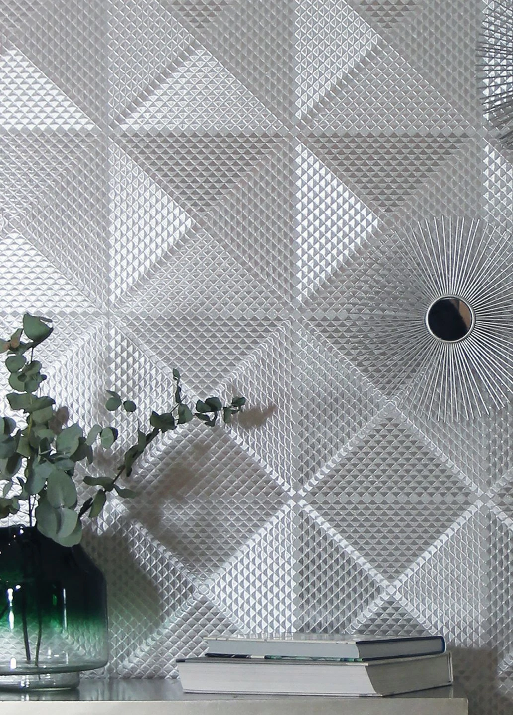 Tapete Lostar Silber 1 Tapete Lostar Silber