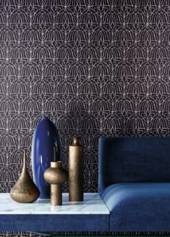 Tapete Lotus Schwarz -Tapetengeschäft Lotus B 625802 2880x1440