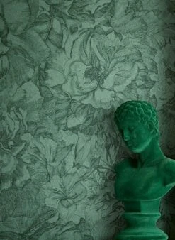 Tapete Louise Grün