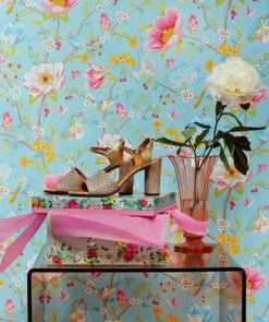 Tapete Luna Pastellblau 5 Tapete Luna Pastellblau -Tapetengeschäft Luna B 820783 2880x1440