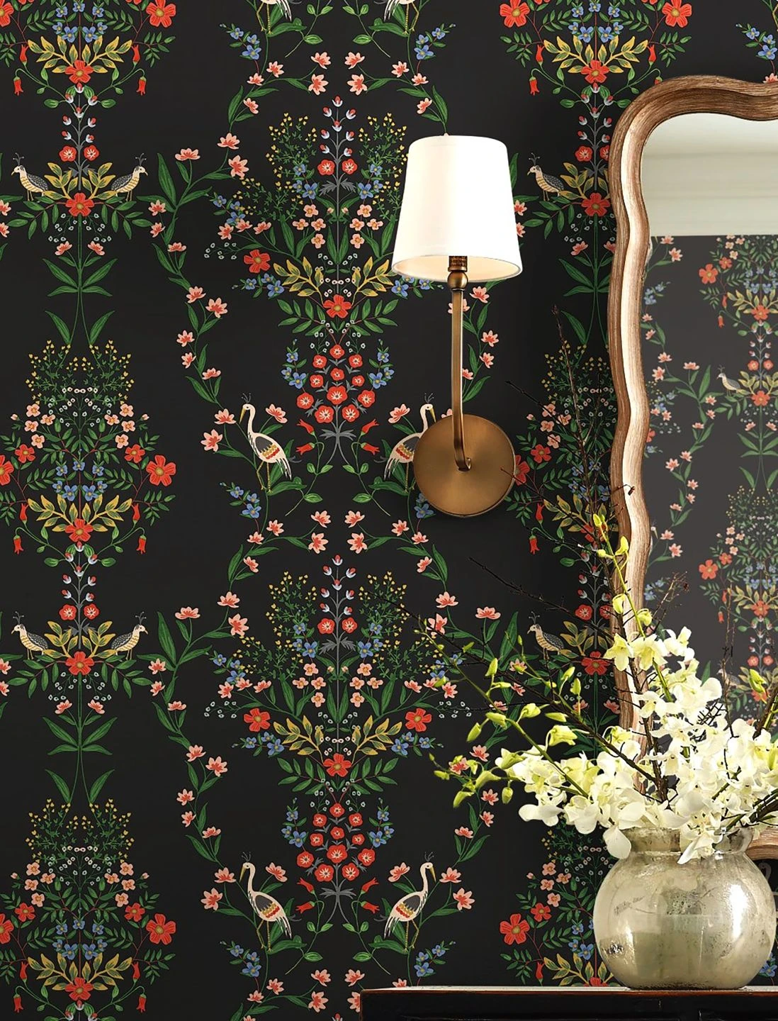 Tapete Luxembourg Schwarz 1 Tapete Luxembourg Schwarz