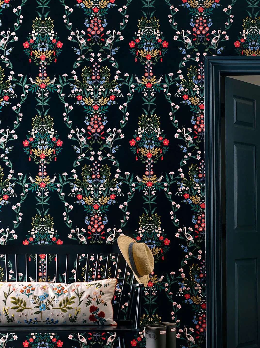 Selbstklebende Tapete Luxembourg Anthrazit 3 Selbstklebende Tapete Luxembourg Anthrazit - Image 3