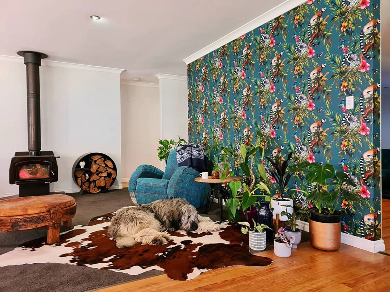 Tapete Madagascar Wasserblau 3 Tapete Madagascar Wasserblau - Image 3