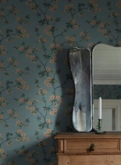 Tapete Maja Pastellgrünblau -Tapetengeschäft Maja B 452342 2880x1440