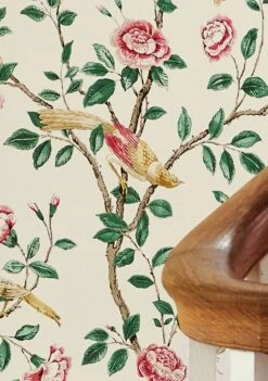 Tapete Majorelle Cremeweiss