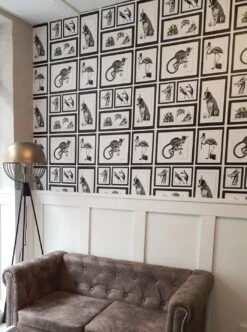 Tapete Maleme Schwarz -Tapetengeschäft Maleme L 101501 2880x1440