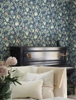 Tapete Malin Dunkelblau -Tapetengeschäft Malin O 451882 2880x1440