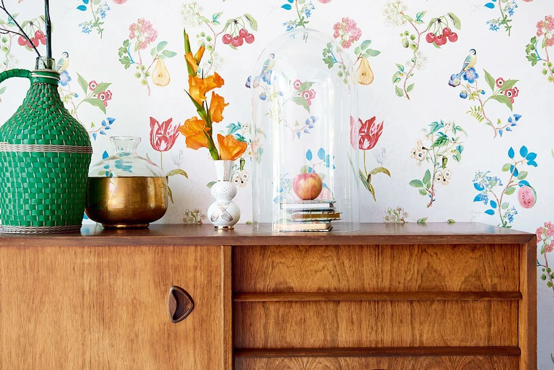 Tapete Mallorie Weiss 1 Tapete Mallorie Weiss