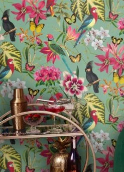 Tapete Mambo Blassgrün -Tapetengeschäft Mambo A 431831 2880x1440