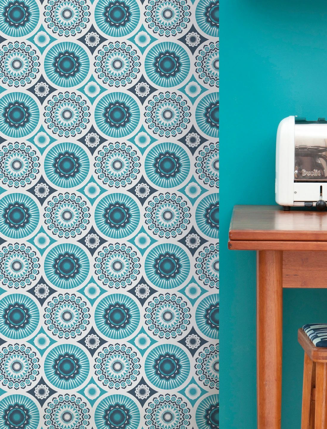 Tapete Marelle Wasserblau 3 Tapete Marelle Wasserblau – Bild 3