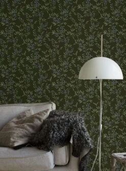 Tapete Maria Braungrün -Tapetengeschäft Maria B 452461 2880x1440