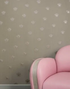 Versace Tapete Maxima Grau Schimmer -Tapetengeschäft Maxima B 410631 2880x1440