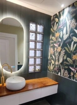 Tapete Medina Dunkelgrün -Tapetengeschäft Medina K 431562 2880x1440