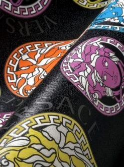 Versace Tapete Medusa Schwarz -Tapetengeschäft Medusa A 410972 2880x1440